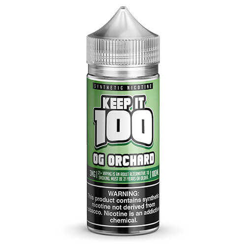 Keep It 100 Synthetic Ejuice OG Orchard MadVapes