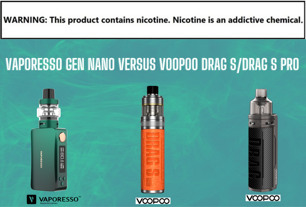 Hero Image Drag S, Drag S Pro, Gen Nano