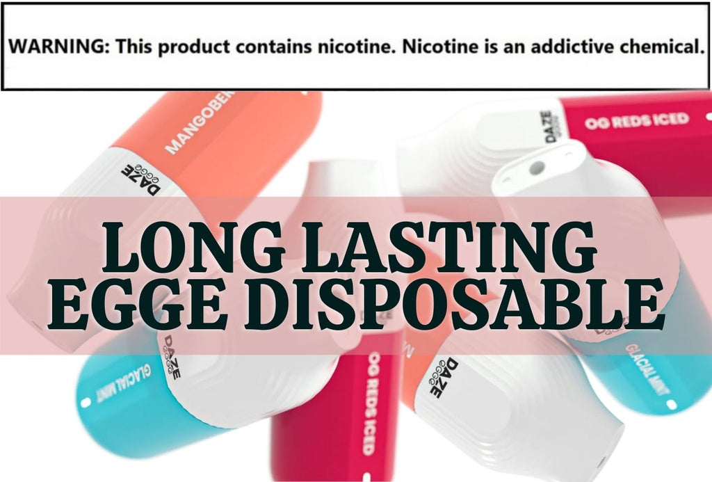 Long Lasting Egge Disposable by 7 Daze