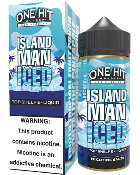 One Hit Wonder E-Liquid, Island Man Iced, 100mL