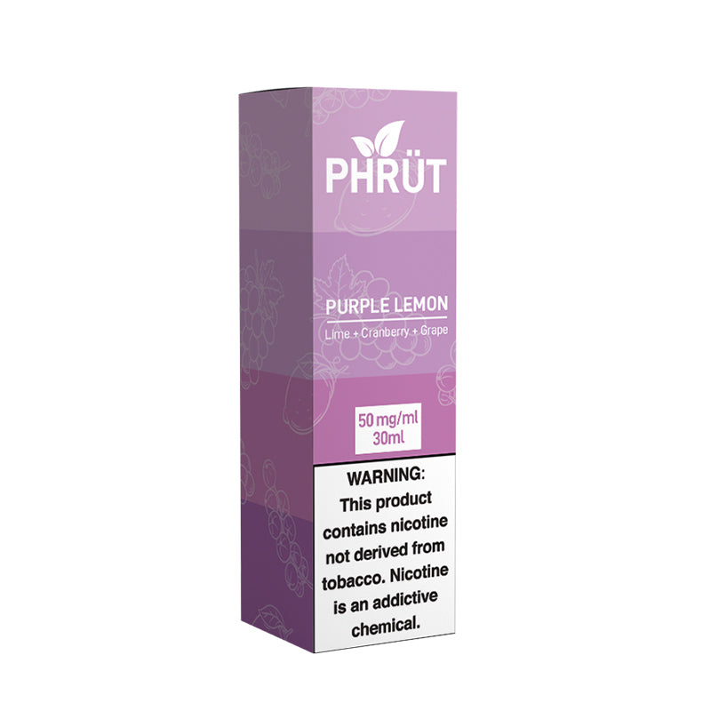 PHRUT Synthetics Salt - Purple Lemon Box | MadVapes