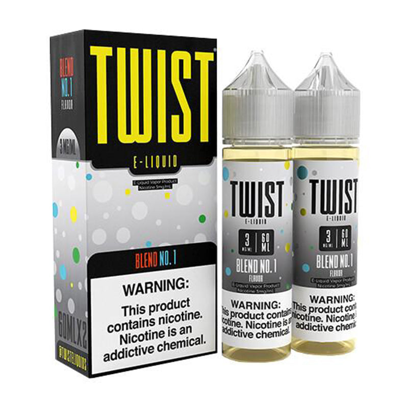 Twist E-Liquids 120ml - Blend No. 1 Twin Pack | MadVapes