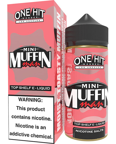 One Hit Wonder E-Liquid, Mini Muffin Man, 100mL