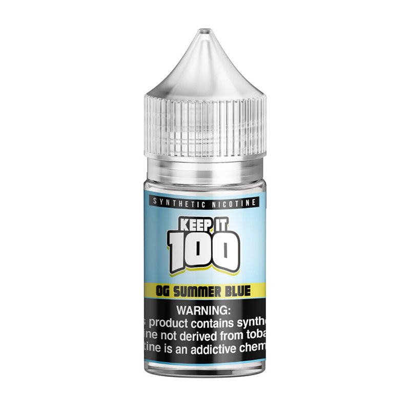 Keep it 100 Synthetic Salt - 30ml Bottle - OG Summer Blue