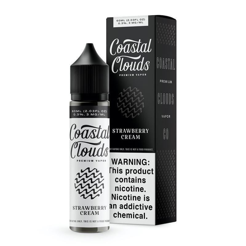Coastal Clouds 60ml - Strawberry Cream | Madvapes