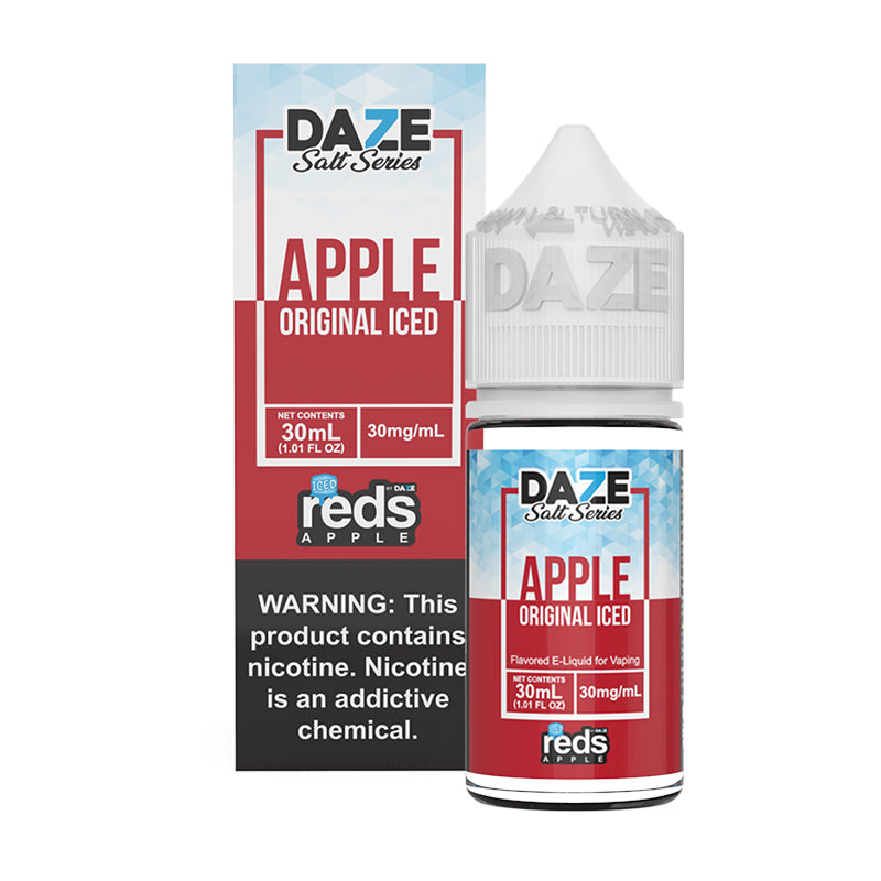 Reds Apple Salt Synthetic - Original Iced - 30ml Box Bottle - MadVapes