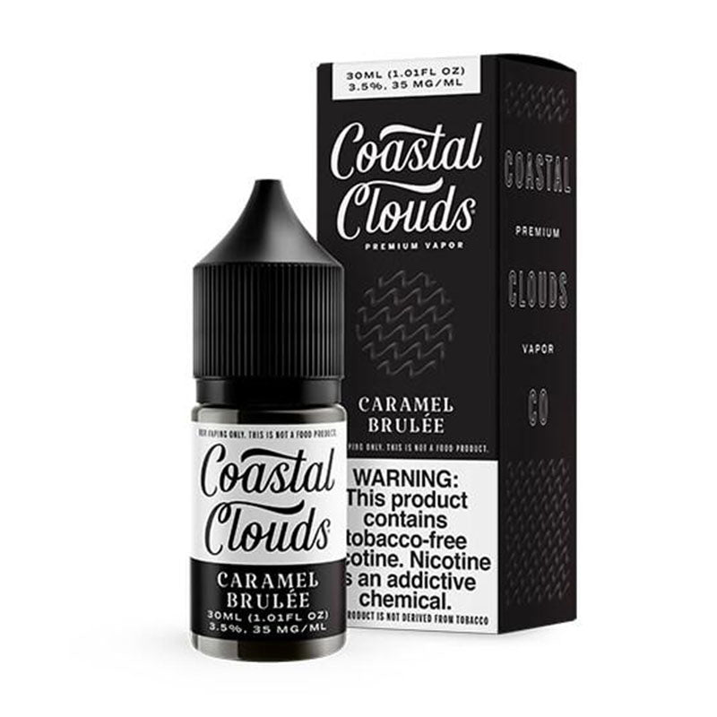 Coastal Clouds Salts TFN 30ml - Caramel Brulee | Madvapes