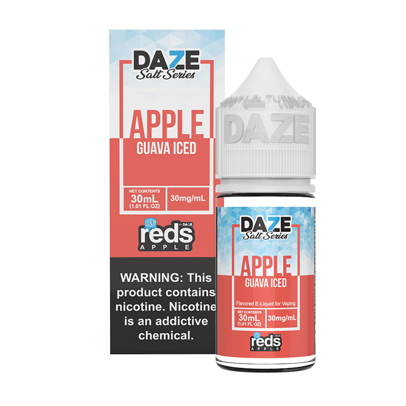 Reds Apple Synthetic Salt - Guava Iced - 30ml Box Bottle | Mad Vapes
