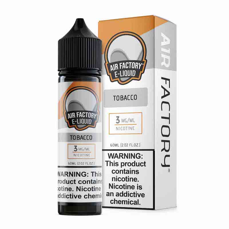 Air Factory - 60ml Box Bottles - Tobacco