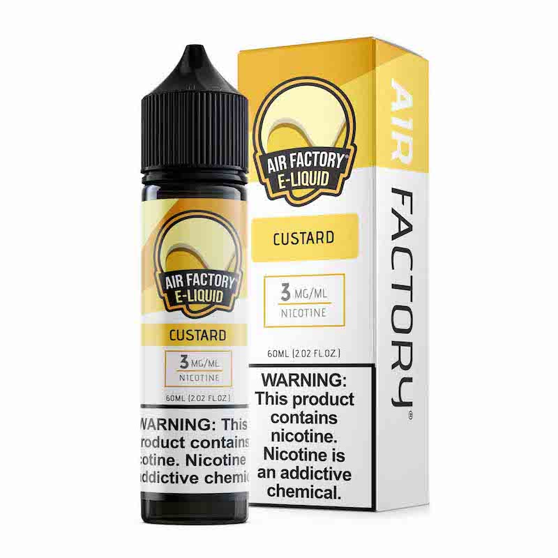 Air Factory - 60ml Box Bottles - Custard