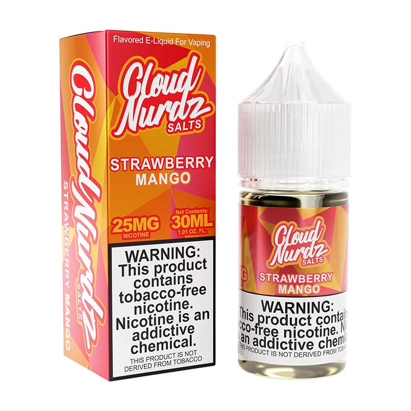 Cloud Nurdz Salt TFN - 30ml Bottle - Strawberry Mango