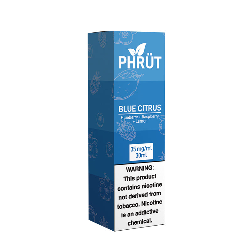 PHRUT Synthetics Salt - Blue Citrus Box | MadVapes