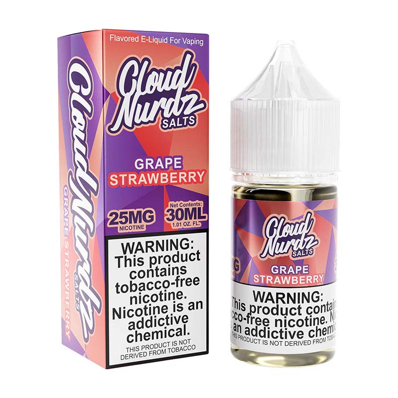 Cloud Nurdz Salt TFN - 30ml Bottle - Grape Strawberry