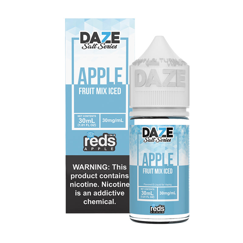reds apple salt synthetic - fruit mix Iced - Mad Vapes