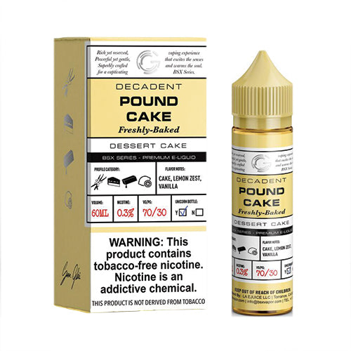 Glas Basix TFN - 60ml Bottle - Poundcake
