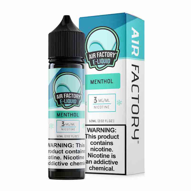 Air Factory - 60ml Box Bottles - Menthol