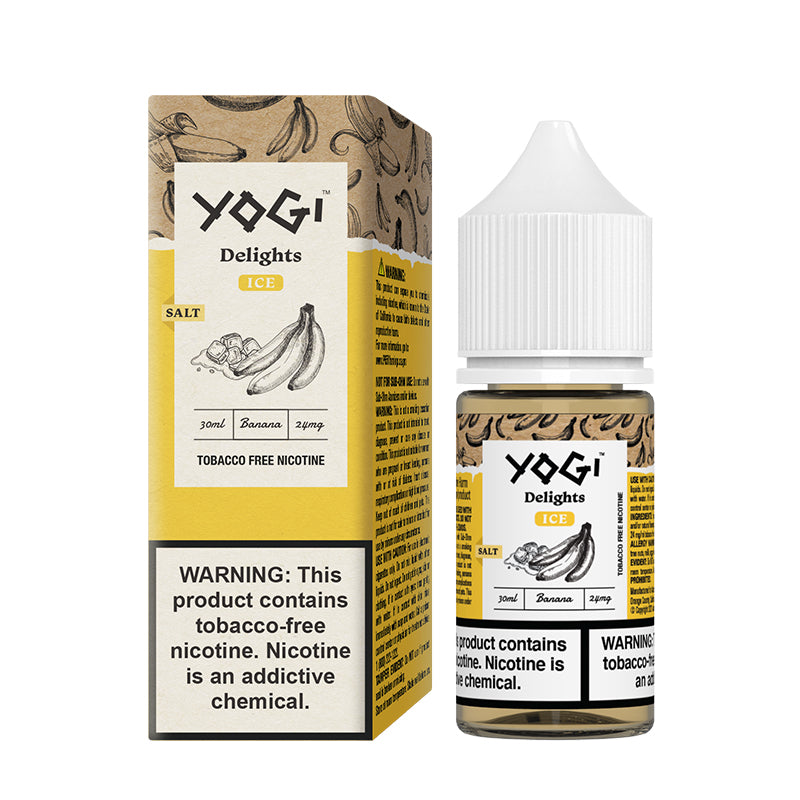 Yogi Delight Synthetic Salt - Banana Ice | MadVapes