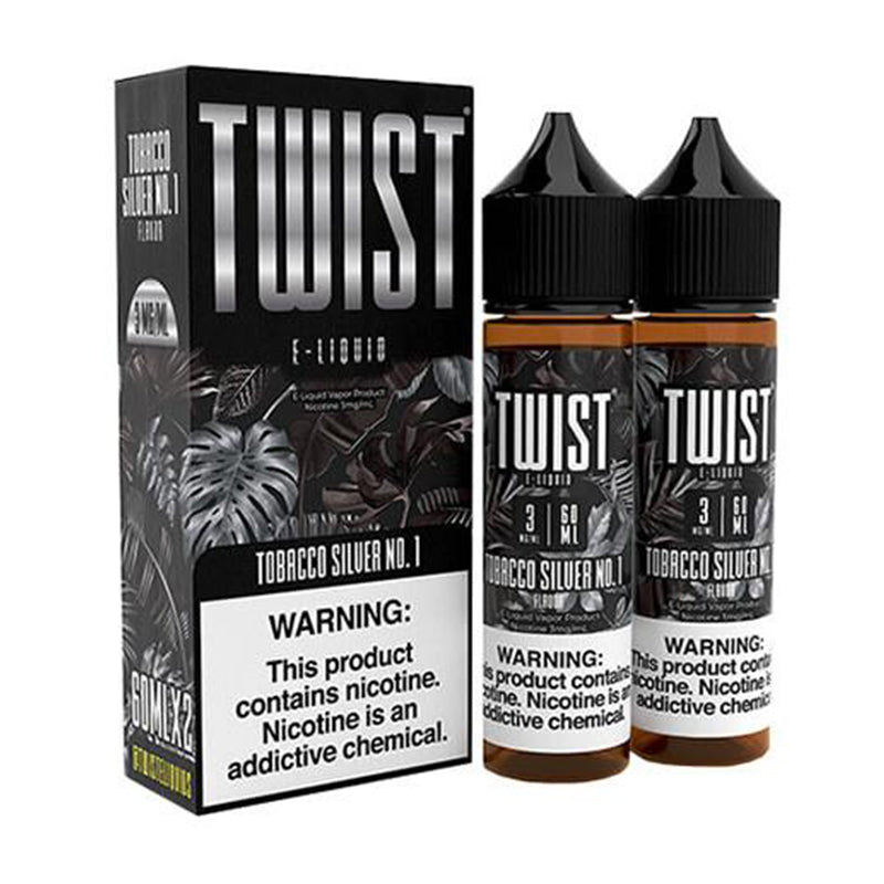 Twist E-Liquids 120ml - Silver No. 1 Twin Pack | MadVapes