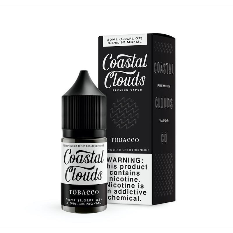 Coastal Clouds Salts 30ml - Tobacco | Madvapes