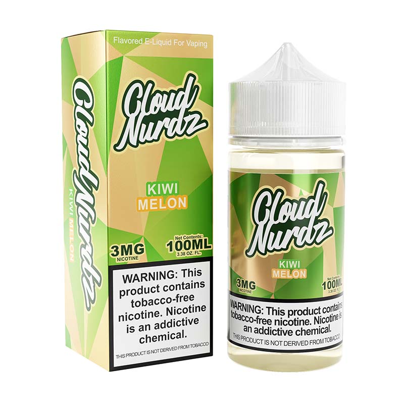 Cloud Nurdz TFN - 100ml Bottle - Kiwi Melon