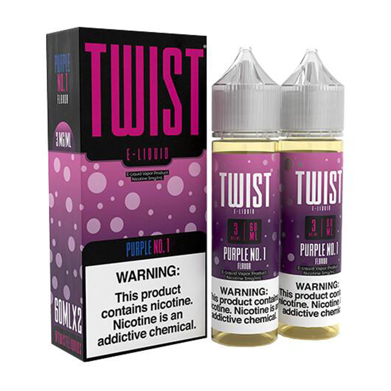 Twist E-Liquids 120ml - Purple No. 1 Twin Pack | MadVapes