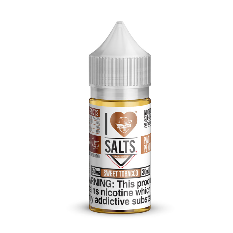 I Love Salts - Sweet Tobacco 30ml Bottle | MadVapes