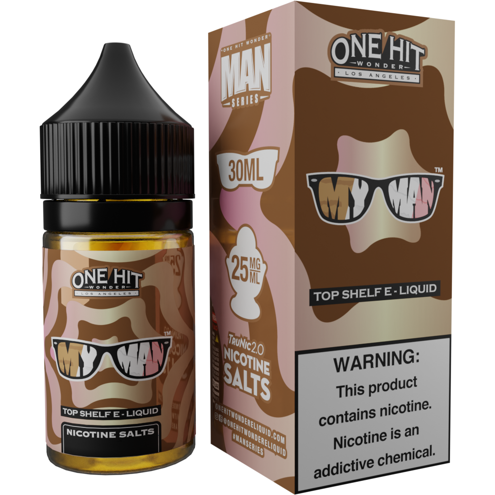 My Man eliquid bottle and box