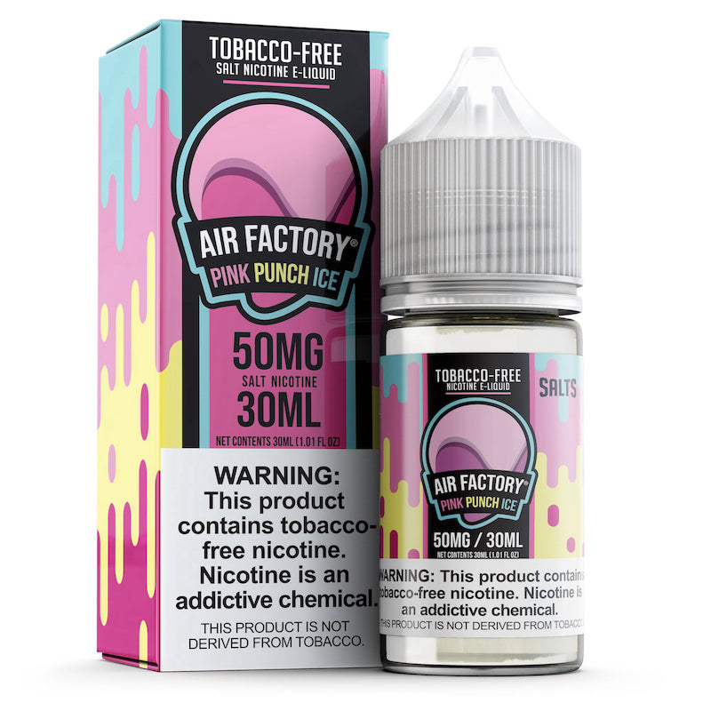 Air Factory Synthetic Salt - 30ml Box Bottle - Pink Punch Ice