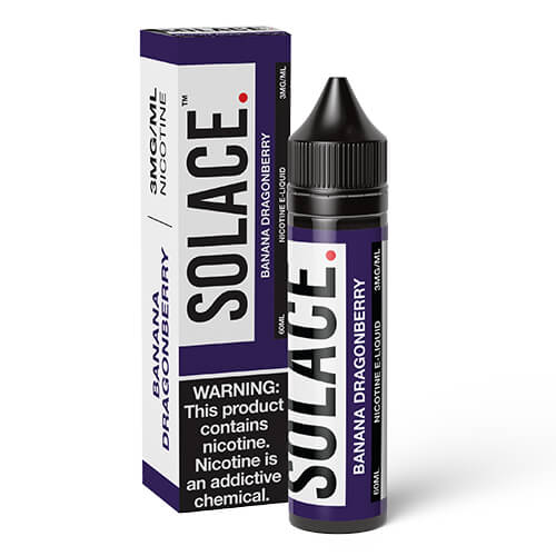 Solace eJuice - Banana Dragonberry Vape Juice 3mg