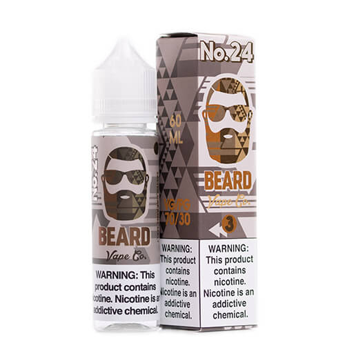 Beard Vape Co. - #24 Salted Caramel Malt Vape Juice 0mg