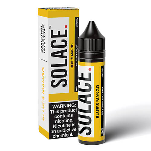 Solace eJuice - Blue's Mango Vape Juice 3mg