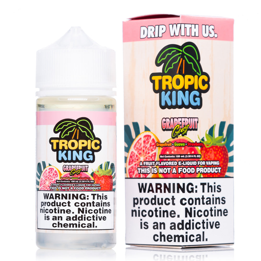 Tropic King- Grapefruit Gust Bottle & Box View | 100ml Vape Juice