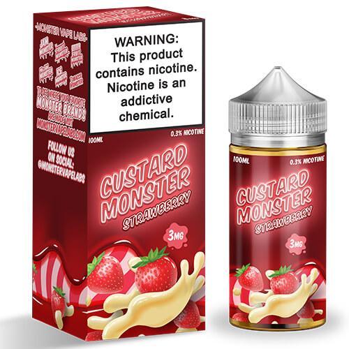 Custard Monster eJuice Synthetic - Strawberry