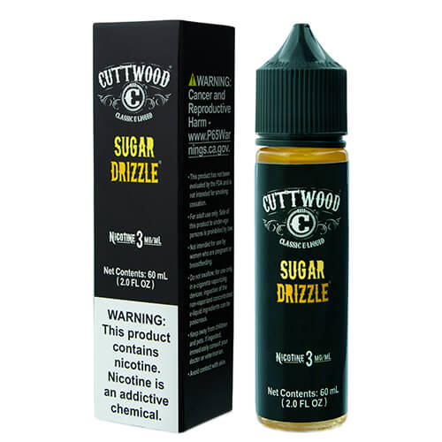 Cuttwood E-Liquids - Sugar Drizzle Vape Juice 0mg