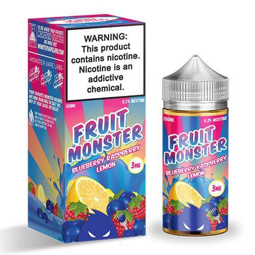 Fruit Monster eJuice Synthetic - Blueberry Raspberry Lemon