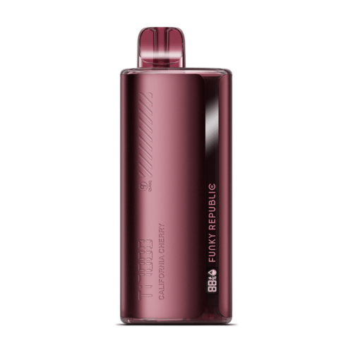 Funky Republic Ti7000 by E.B. Designs - Dispoable Vape Device - California Cherry