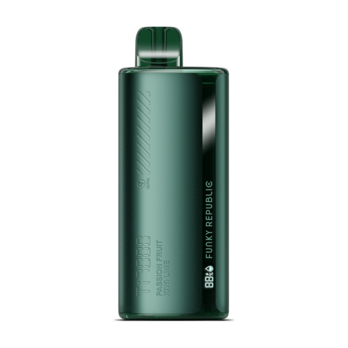 Funky Republic Ti7000 by E.B. Designs - Dispoable Vape Device - Passion Fruit Kiwi Lime