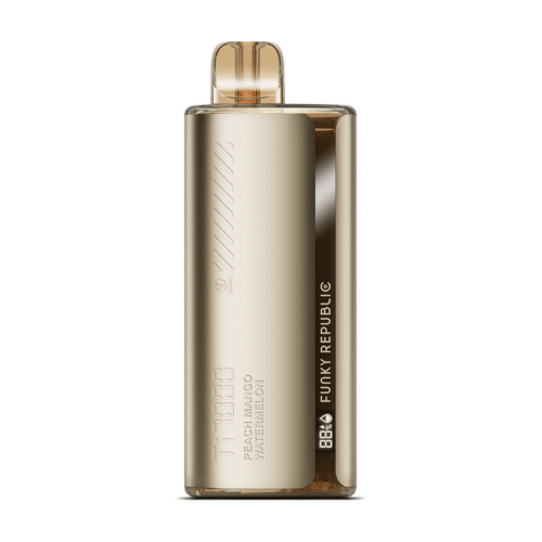 Funky Republic Ti7000 by E.B. Designs - Dispoable Vape Device - Peach Mango Watermelon