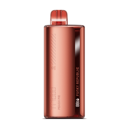 Funky Republic Ti7000 by E.B. Designs - Dispoable Vape Device - Peach Pie