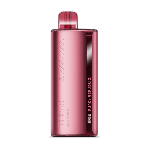 Funky Republic Ti7000 by E.B. Designs - Dispoable Vape Device - Pink Bomb