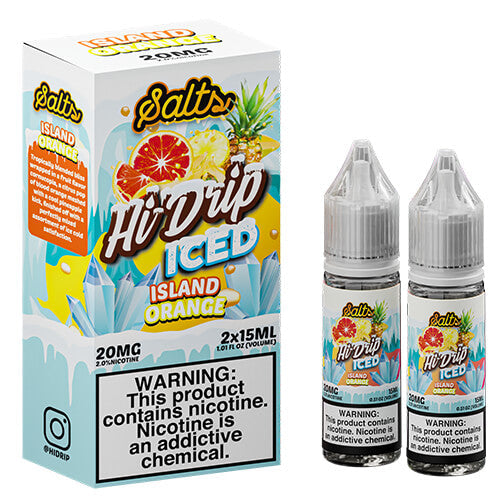 Hi Drip eJuice SALTS - Island Orange ICED