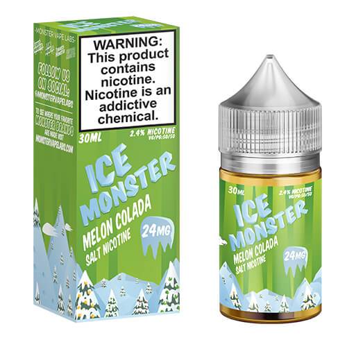Jam Monster eJuice ICE Salt Synthetic - Melon Colada Ice