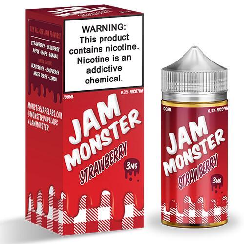 Jam Monster eJuice Synthetic - Strawberry