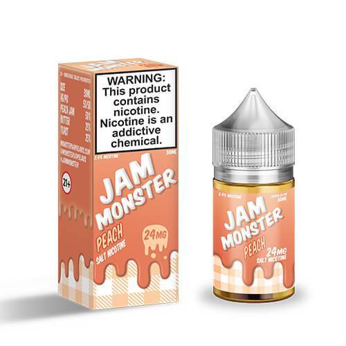 Jam Monster eJuice Salt Synthetic - Peach