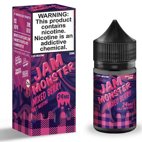Jam Monster eJuice Salt Synthetic - Mixed Berry