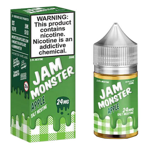 Jam Monster eJuice SALT - Apple Vape Juice 24mg