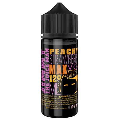 Jimmy the Juice Man Peachy Strawberry 120ml | MadVapes