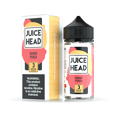 Juice Head - Guava Peach eJuice Vape Juice 0mg