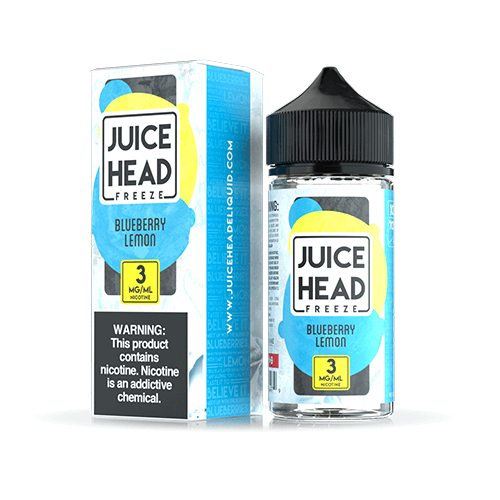 Juice Head Freeze Series - Blueberry Lemon Vape Juice 0mg