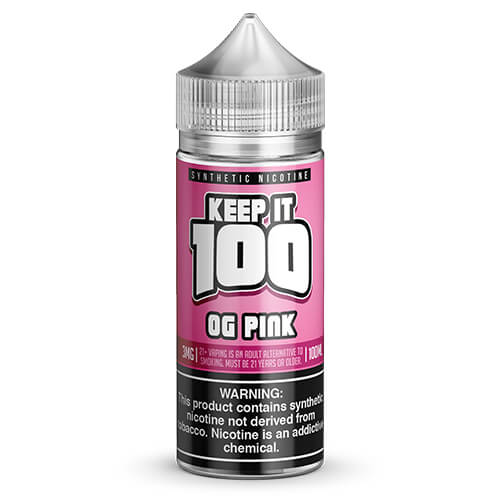 Keep It 100 Synthetic E-Juice - Pink